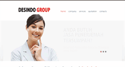 Desktop Screenshot of desindogroup.com